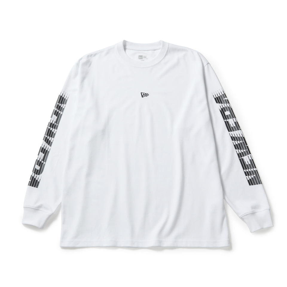 長袖 パフォーマンス Tシャツ Flash Logo ホワイト｜パフォーマンス