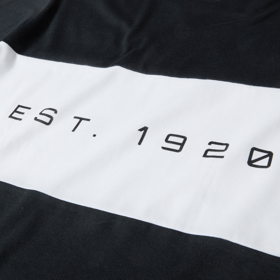 長袖 オーバーサイズド パフォーマンス Tシャツ Panel ブラック｜パフォーマンスアパレル | NEW ERA ニューエラ公式オンラインストア