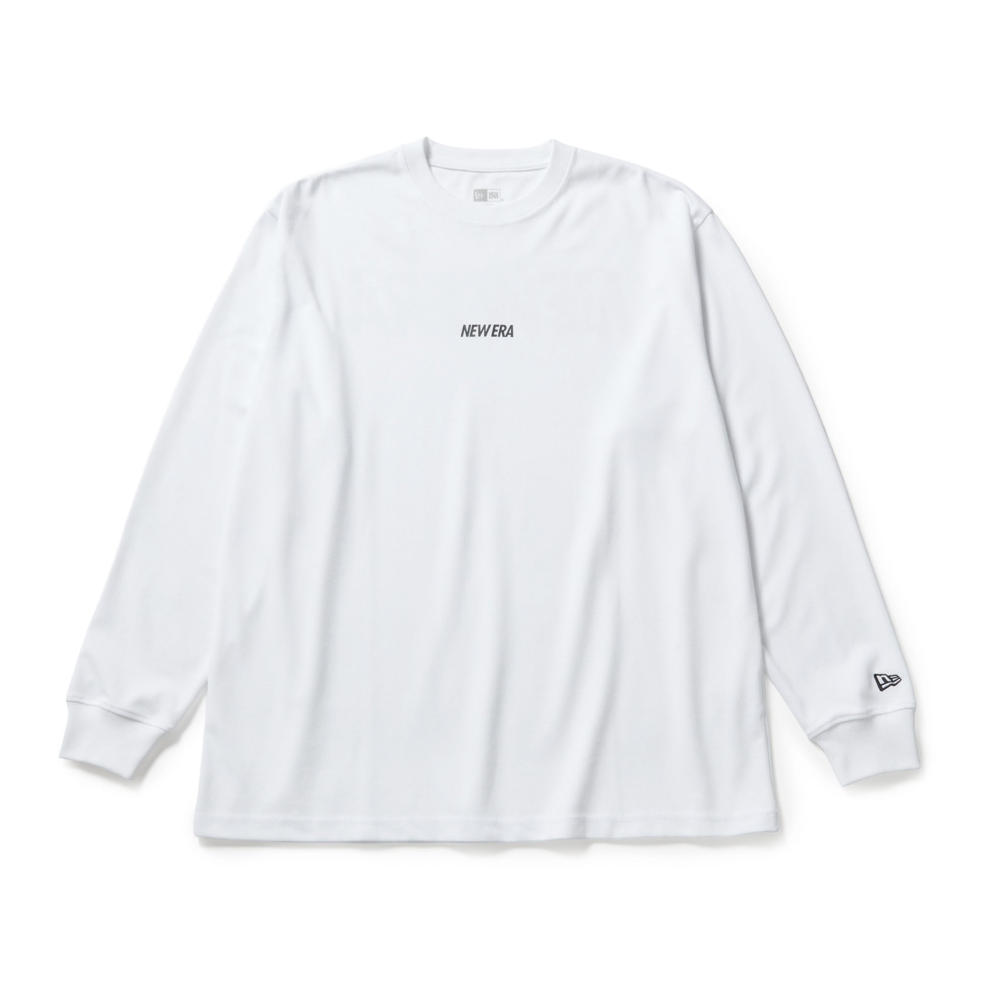 長袖 オーバーサイズド パフォーマンス Tシャツ Overlap Logo ホワイト