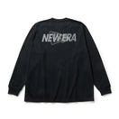 長袖 オーバーサイズド パフォーマンス Tシャツ Overlap Logo ブラック｜パフォーマンスアパレル | NEW ERA ニューエラ公式オンラインストア