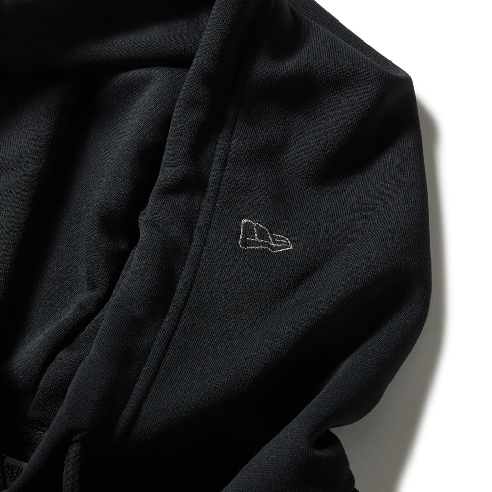 フレンチスリーブ オーバーサイズド ドライスウェット フーディー ブラック｜パフォーマンスアパレル | NEW ERA ニューエラ公式オンラインストア