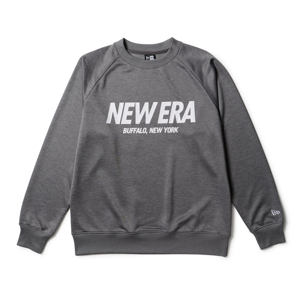 ドライスウェット クルーネック ダークグレー｜パフォーマンスアパレル | NEW ERA ニューエラ公式オンラインストア