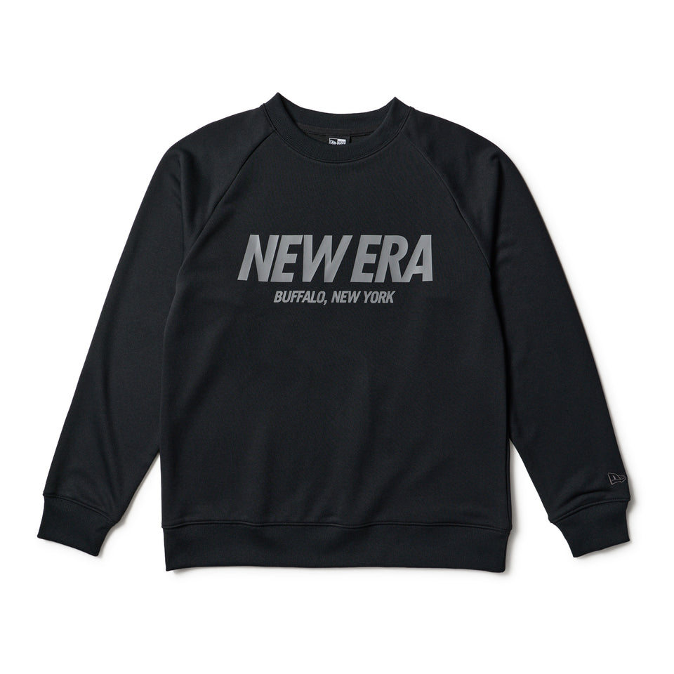 ドライスウェット クルーネック ブラック｜パフォーマンスアパレル | NEW ERA ニューエラ公式オンラインストア