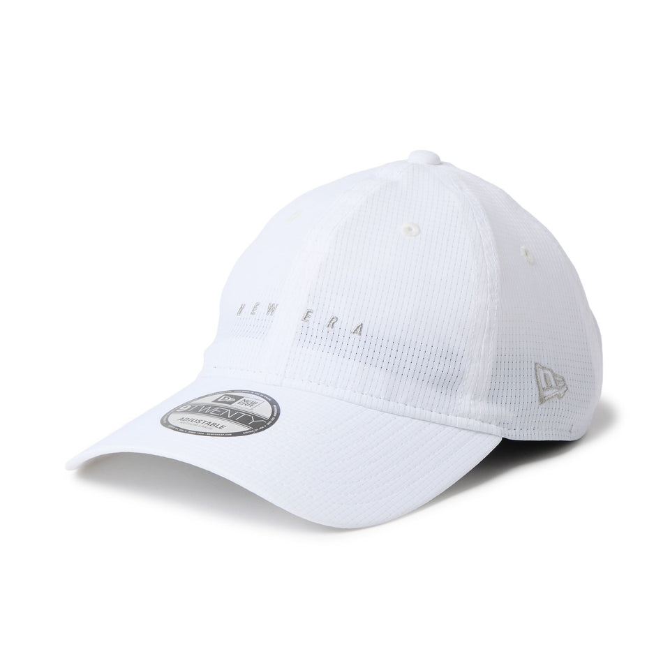 Women's 9TWENTY ロングバイザー Dot Air ホワイト｜パフォーマンス