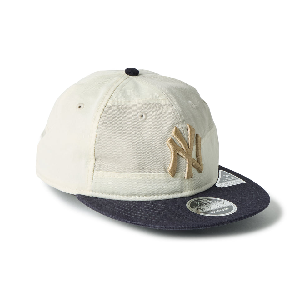RC9FIFTY ニューヨーク・ヤンキース Patchwork クロームホワイト/ネイビー | NEW ERA ニューエラ公式オンラインストア