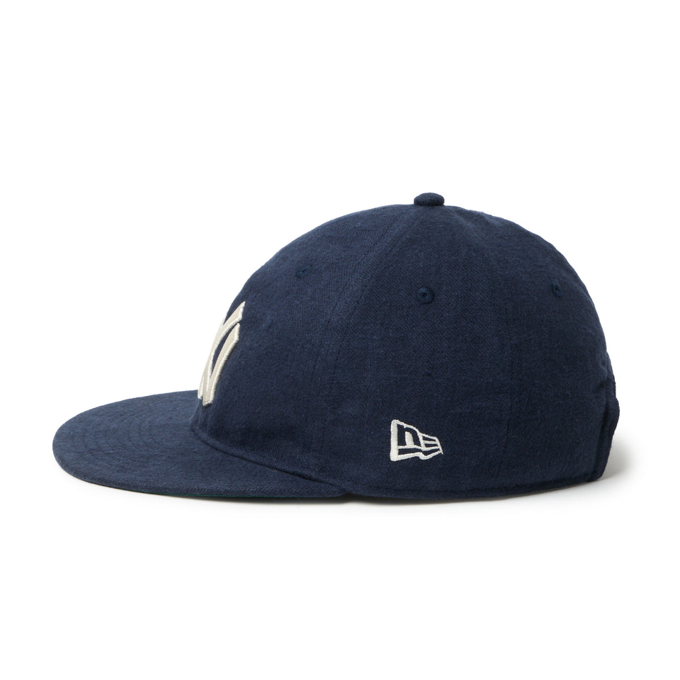 RC 9FIFTY Flat Visor フレンチリネン French Linen クーパーズタウン ニューヨーク・ヤンキース ネイビー | NEW ERA ニューエラ公式オンラインストア