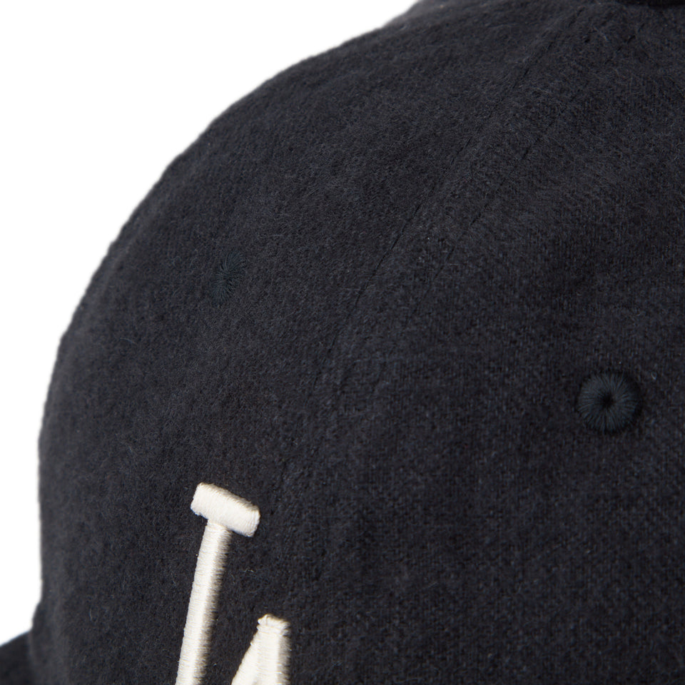 RC 9FIFTY Flat Visor フレンチリネン French Linen クーパーズタウン ロサンゼルス・ドジャース ブラック | NEW ERA ニューエラ公式オンラインストア