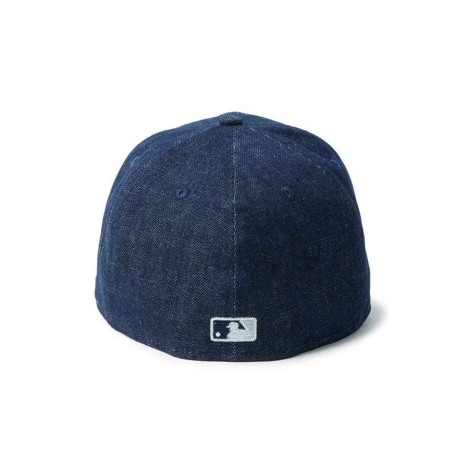 PC 59FIFTY ニューヨーク・ヤンキース Chain Stitch チェーンステッチ インディゴデニム | NEW ERA ニューエラ公式オンラインストア