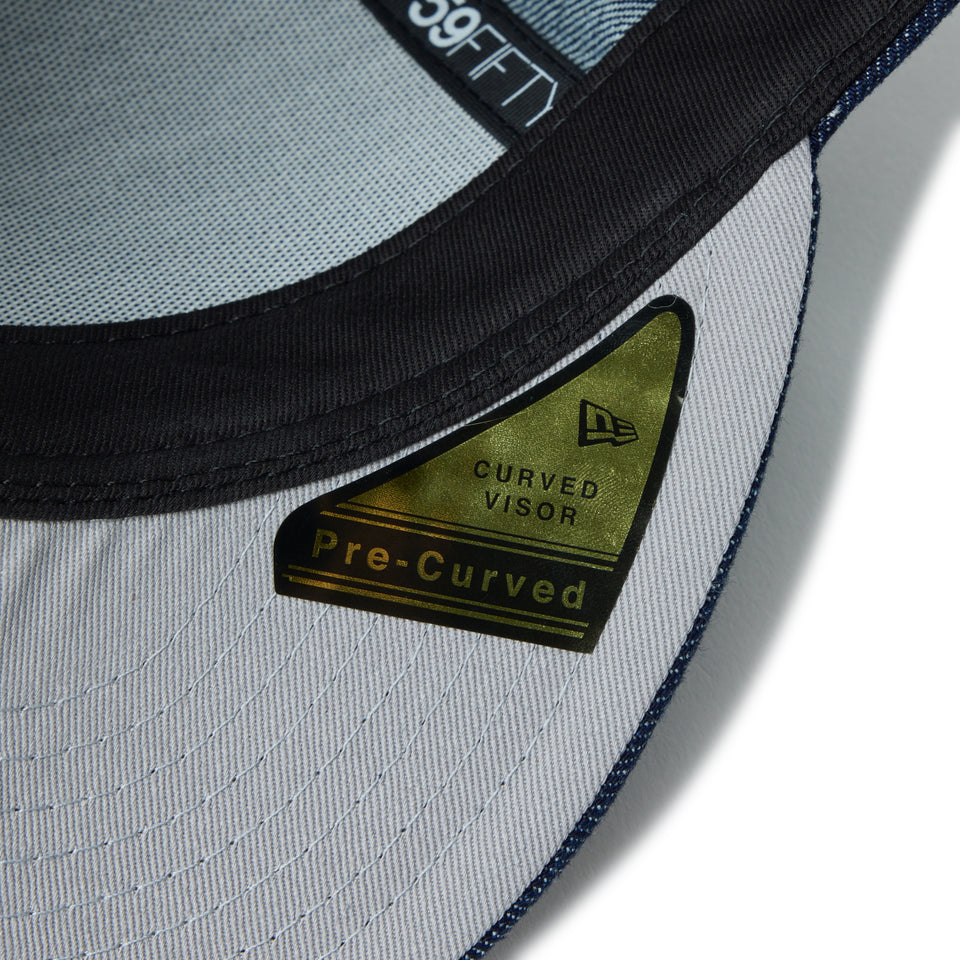 PC 59FIFTY ニューヨーク・ヤンキース Chain Stitch チェーンステッチ インディゴデニム | NEW ERA ニューエラ公式オンラインストア
