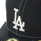 PC 59FIFTY Flower Embroidery ロサンゼルス・ドジャース ブラック | NEW ERA ニューエラ公式オンラインストア