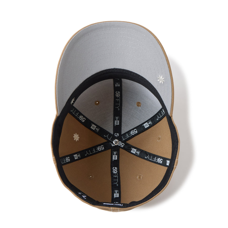 PC 59FIFTY Flower Embroidery カーキ | NEW ERA ニューエラ公式オンラインストア
