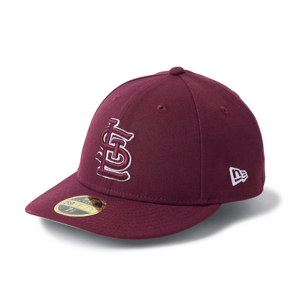 LP 59FIFTY MLB Color Variation セントルイス・カージナルス フローステッドバーガンディー | NEW ERA ニューエラ公式オンラインストア