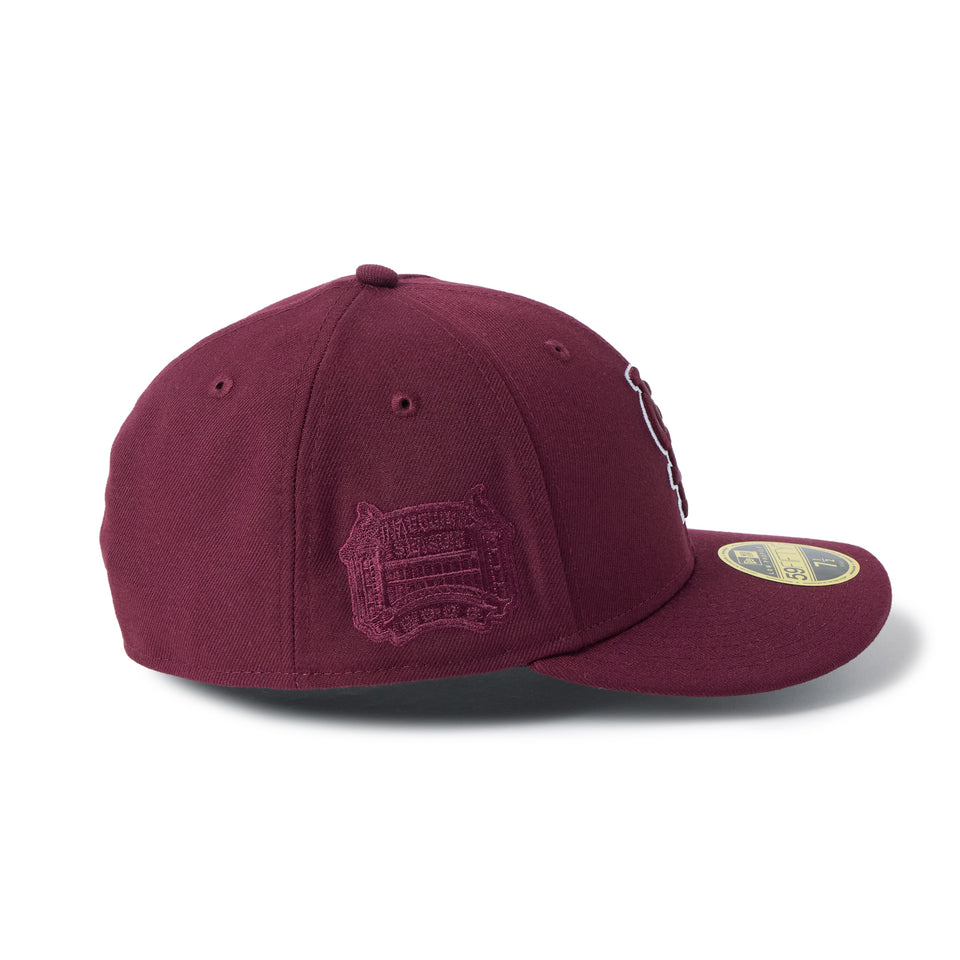 LP 59FIFTY MLB Color Variation セントルイス・カージナルス フローステッドバーガンディー | NEW ERA ニューエラ公式オンラインストア