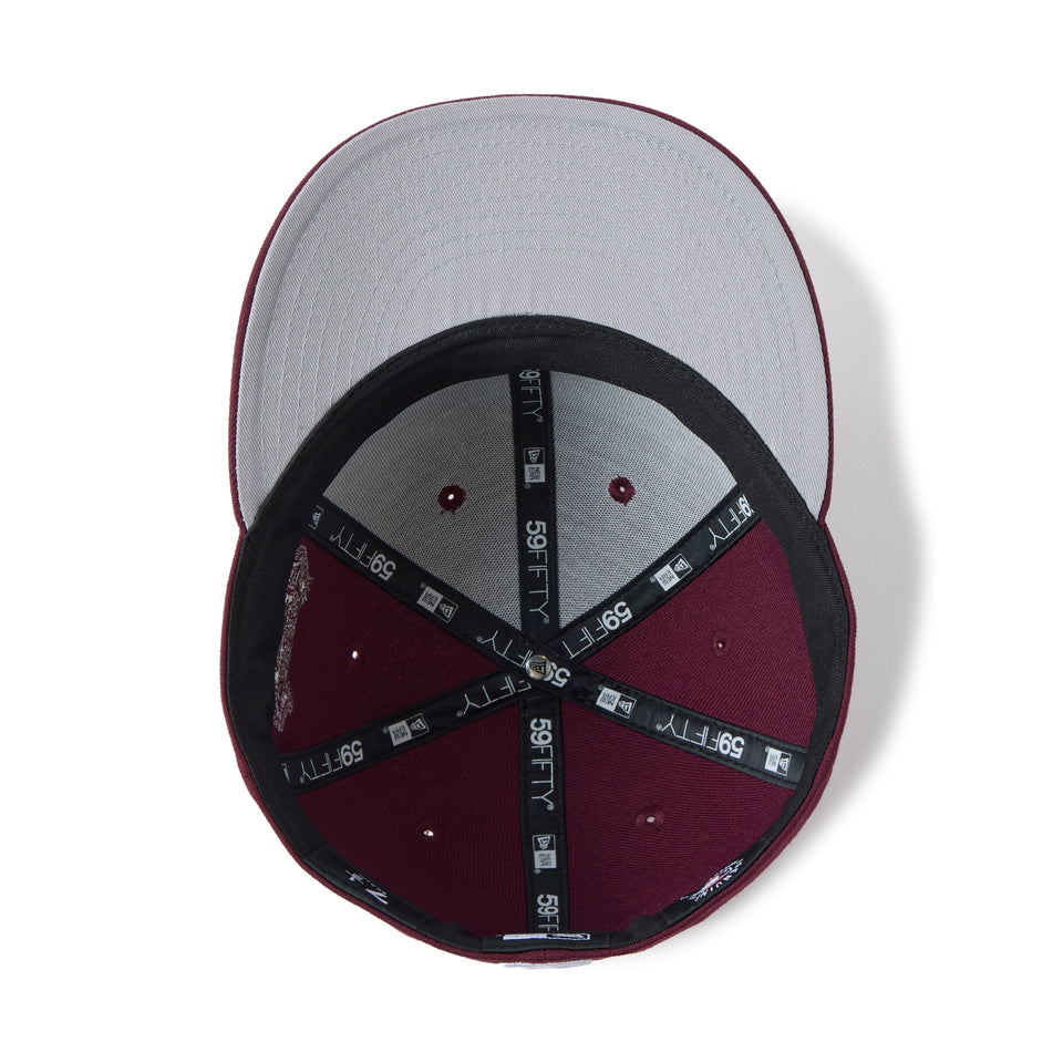 LP 59FIFTY MLB Color Variation セントルイス・カージナルス フローステッドバーガンディー | NEW ERA ニューエラ公式オンラインストア