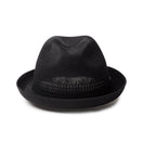 ニットフェドーラ Knit Fedora ブラック メタルピン シルバー | NEW ERA ニューエラ公式オンラインストア
