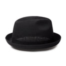 ニットフェドーラ Knit Fedora ブラック メタルピン シルバー | NEW ERA ニューエラ公式オンラインストア