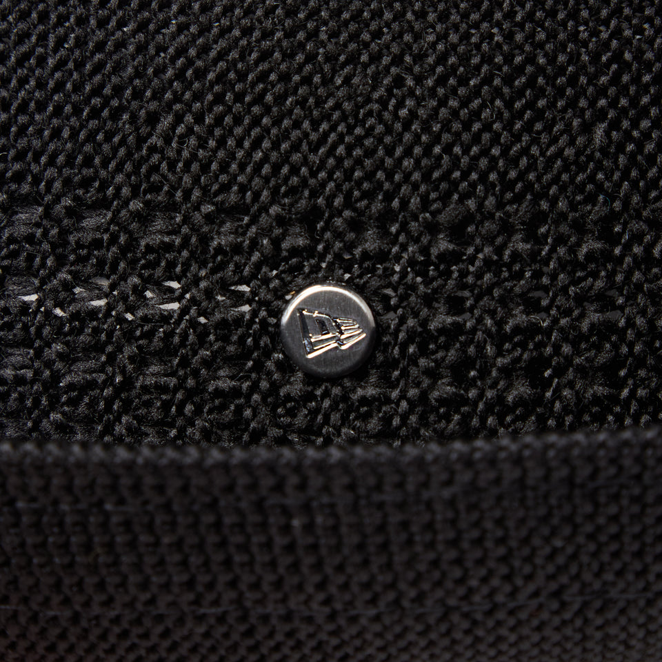 ニットフェドーラ Knit Fedora ブラック メタルピン シルバー | NEW ERA ニューエラ公式オンラインストア