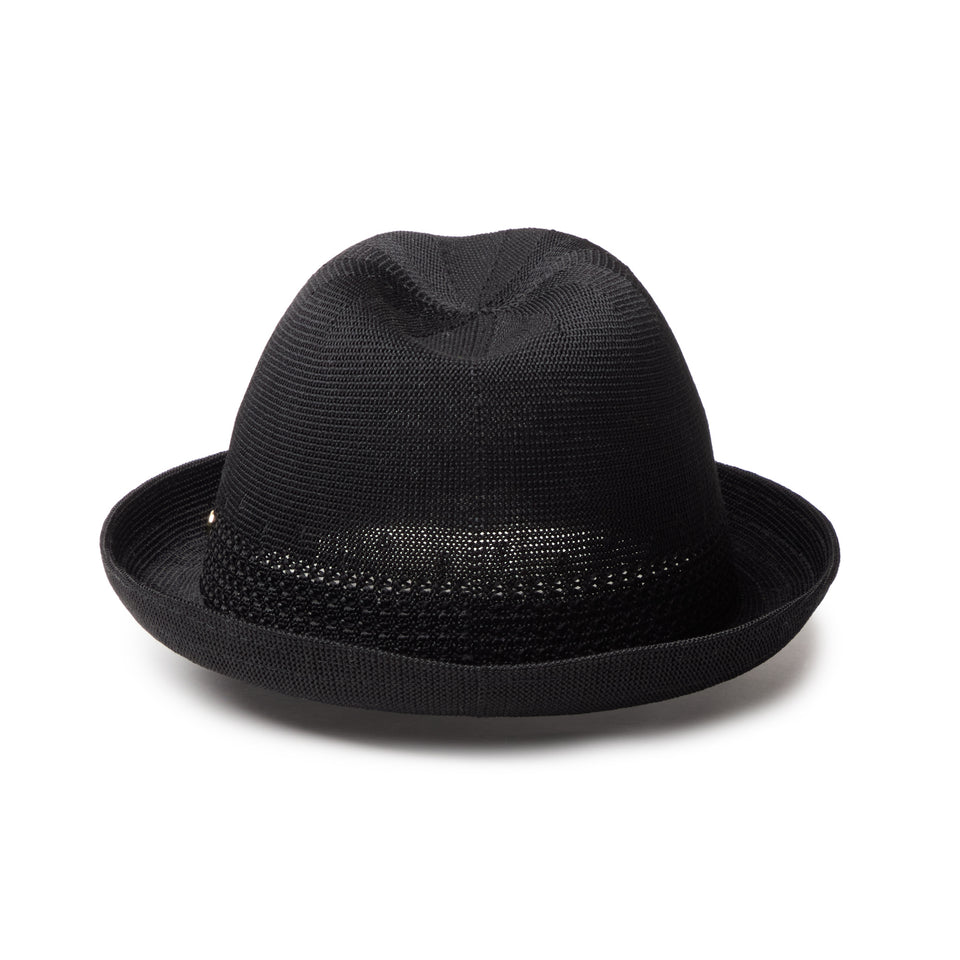 ニットフェドーラ Knit Fedora ブラック メタルピン ゴールド | NEW ERA ニューエラ公式オンラインストア