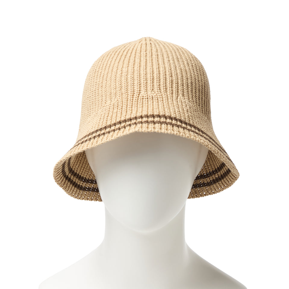 ニット エクスプローラー セーラーブリム ベージュ/ウォルナット | NEW ERA ニューエラ公式オンラインストア