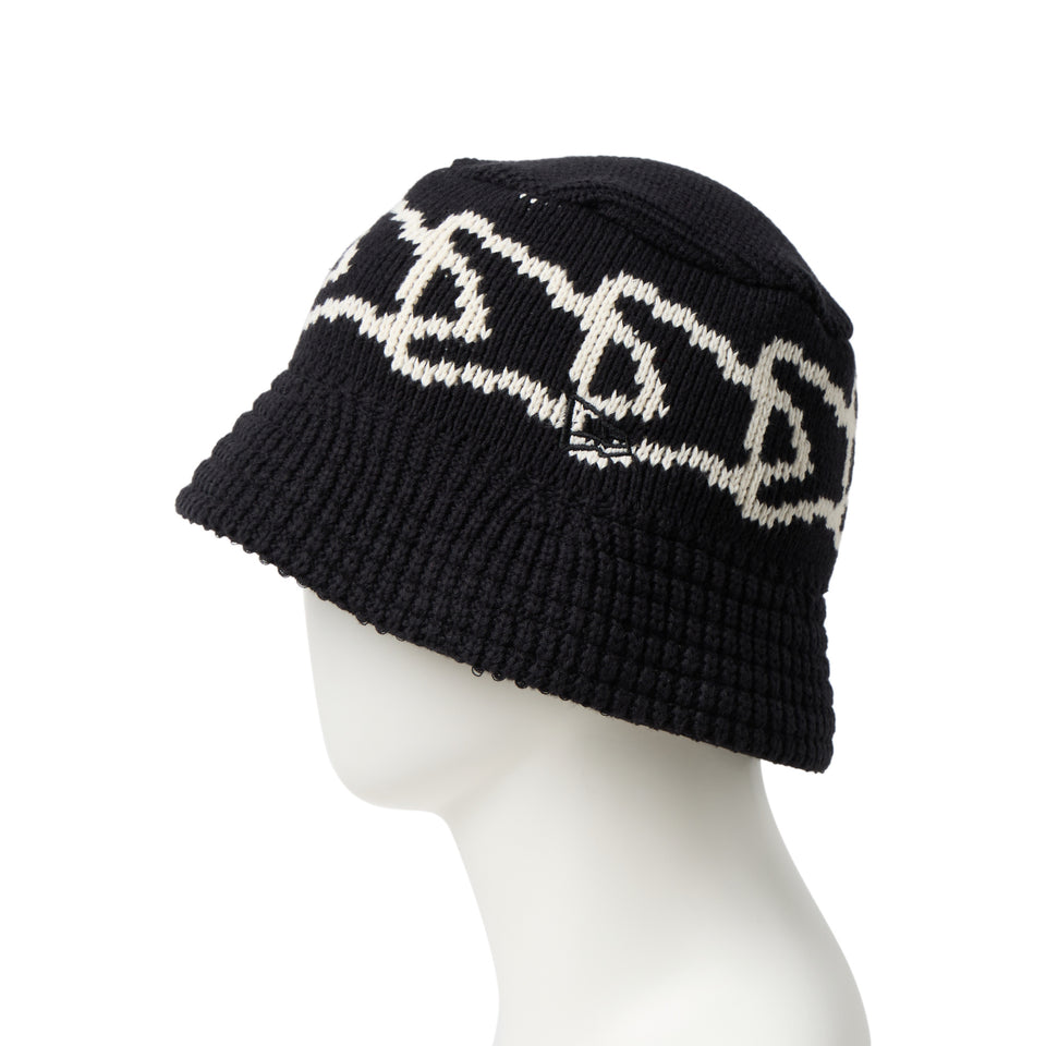 ニットバケット Flag Chain ブラック | NEW ERA ニューエラ公式オンラインストア