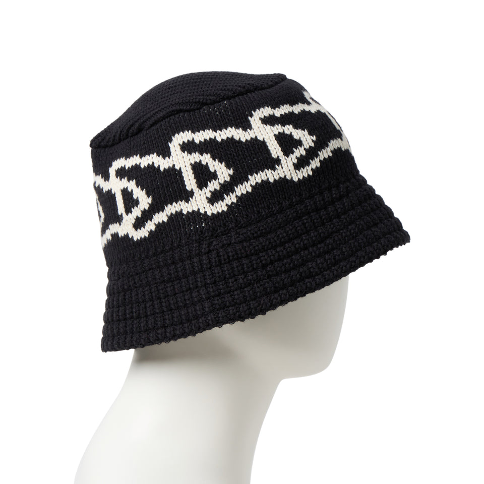 ニットバケット Flag Chain ブラック | NEW ERA ニューエラ公式オンラインストア