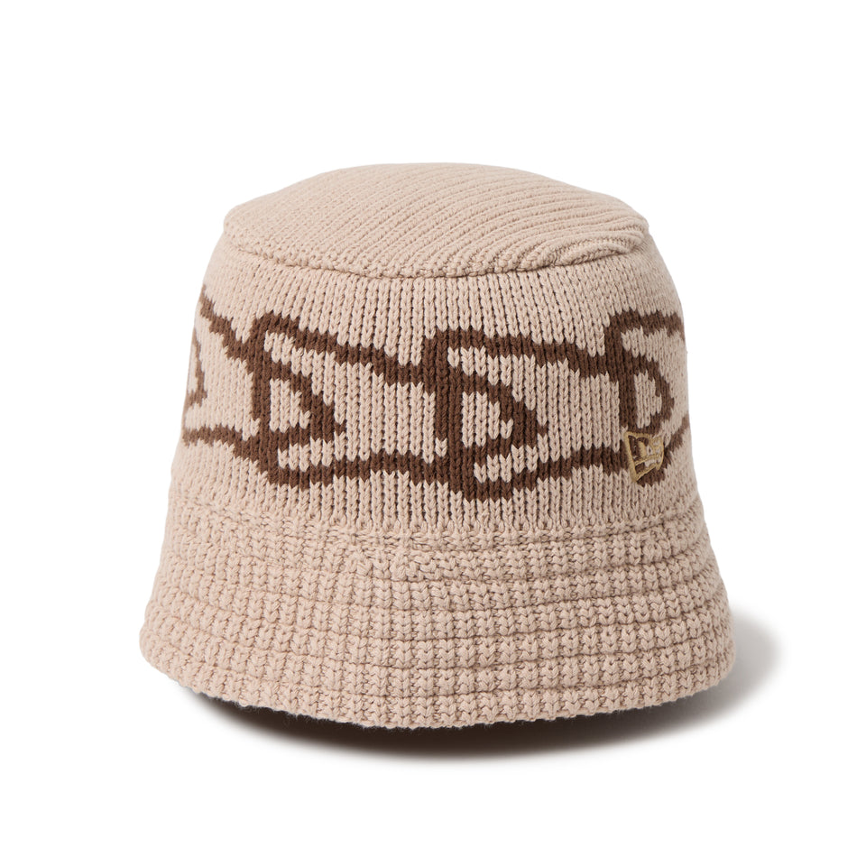 ニットバケット Flag Chain アッシュブラウン | ニューエラオンライン