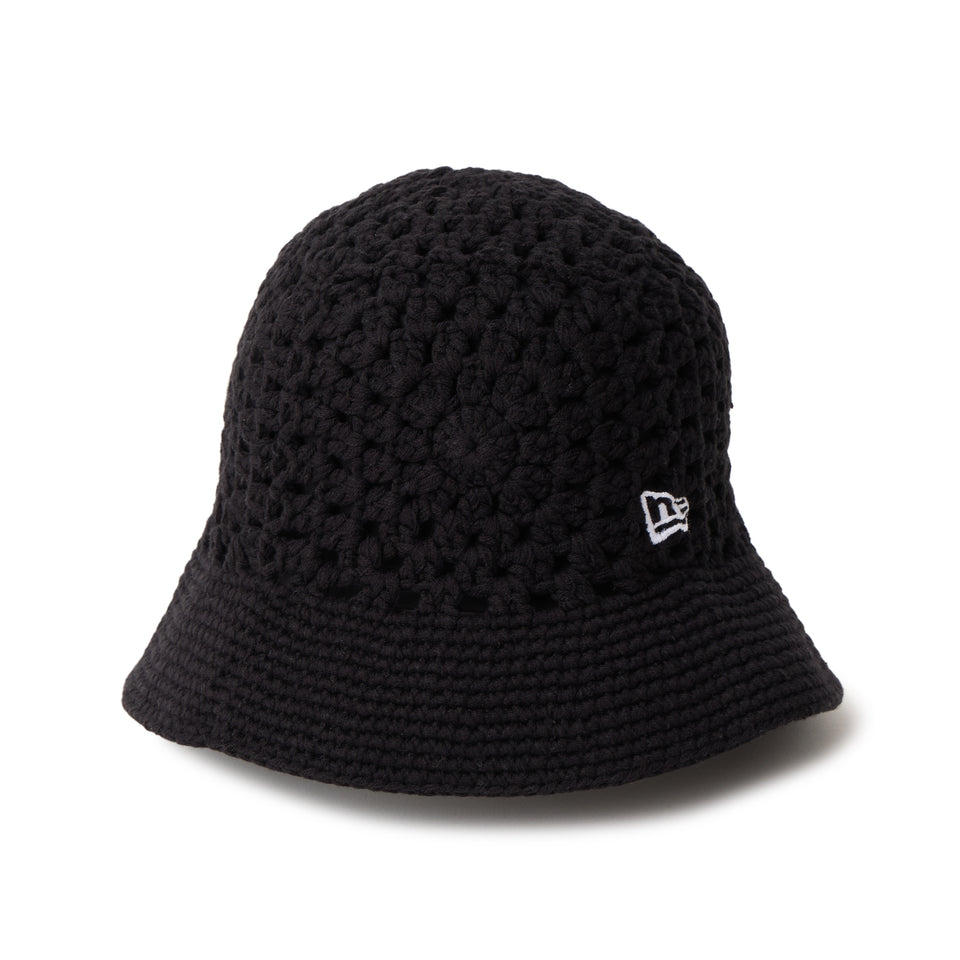 クロシェ ニットバケット ブラック | ニューエラオンラインストア