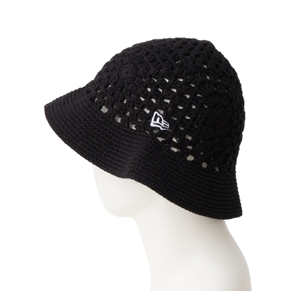 クロシェ ニットバケット ブラック | NEW ERA ニューエラ公式オンラインストア