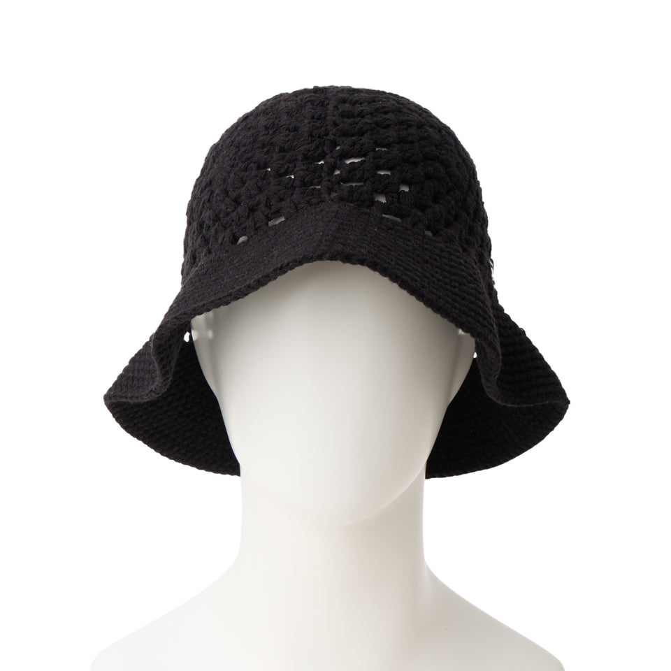 クロシェ ニットバケット ブラック | NEW ERA ニューエラ公式オンラインストア