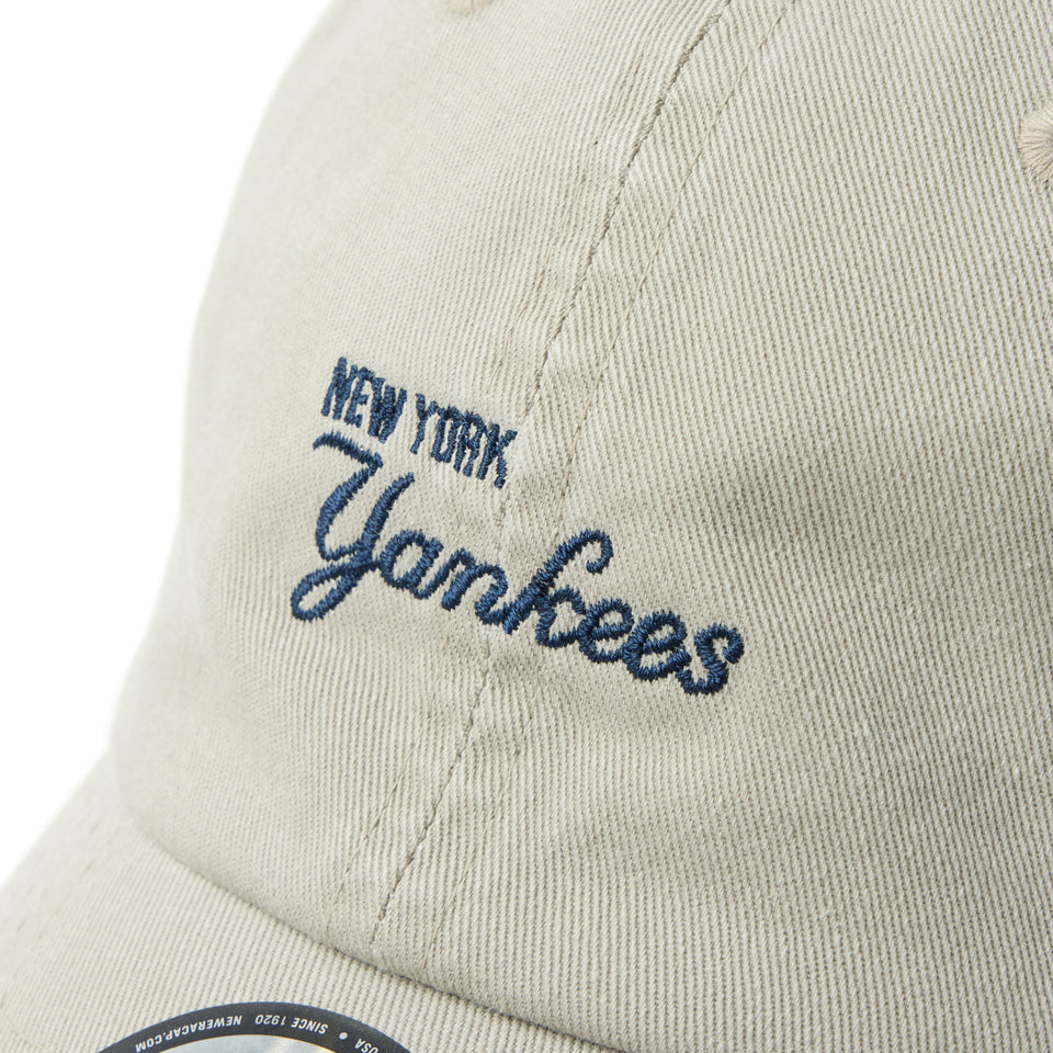 カジュアルクラシック MLB テキストロゴ ニューヨーク・ヤンキース ペブル | NEW ERA ニューエラ公式オンラインストア