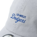 カジュアルクラシック MLB テキストロゴ ロサンゼルス・ドジャース グレー | NEW ERA ニューエラ公式オンラインストア