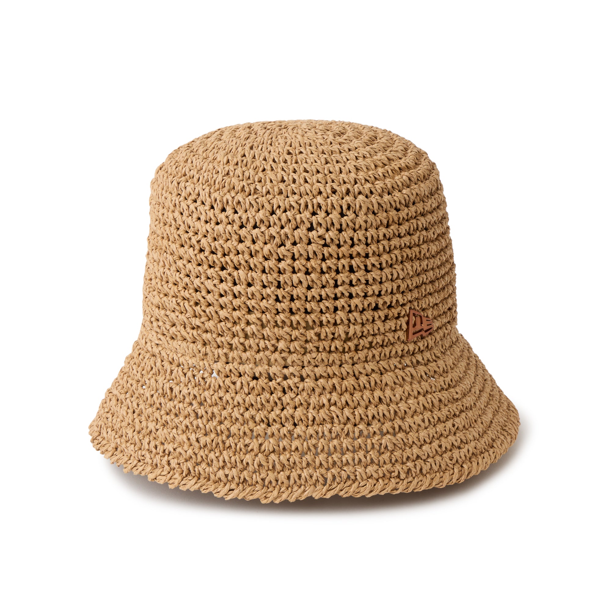 バケット01 セーラーブリム Paper Crochet Hat ベージュ | ニューエラ