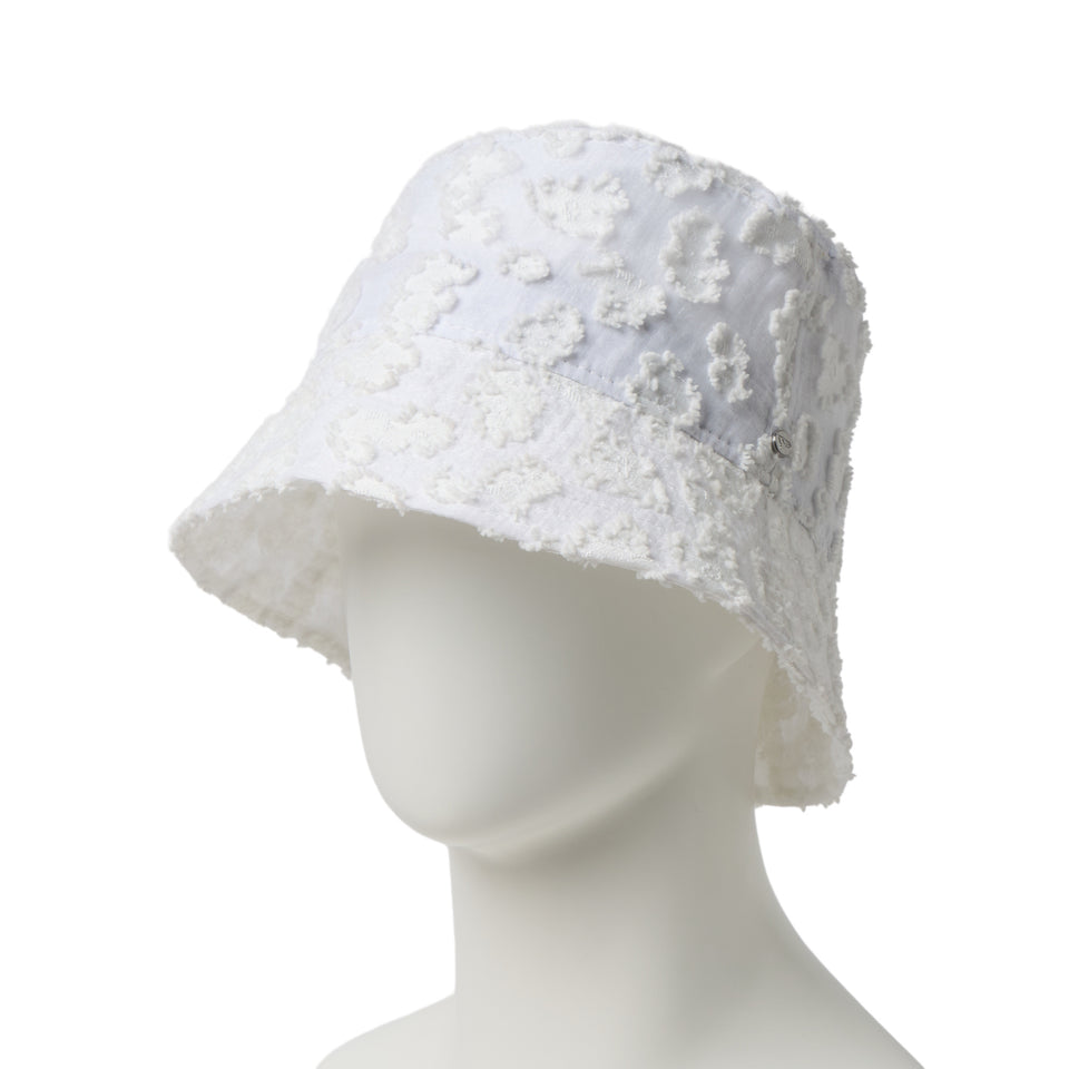 バケット01 Sailor Brim Flower Jacquard  ホワイト | NEW ERA ニューエラ公式オンラインストア