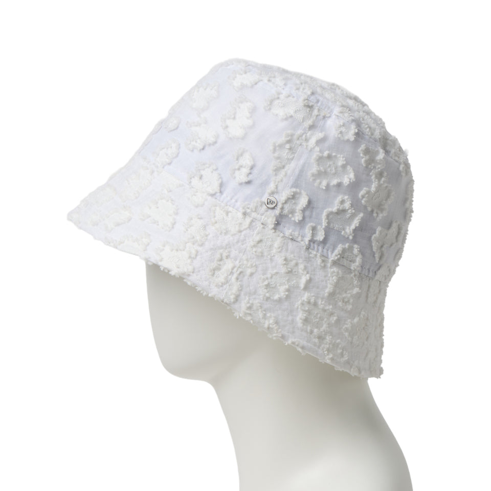 バケット01 Sailor Brim Flower Jacquard  ホワイト | NEW ERA ニューエラ公式オンラインストア