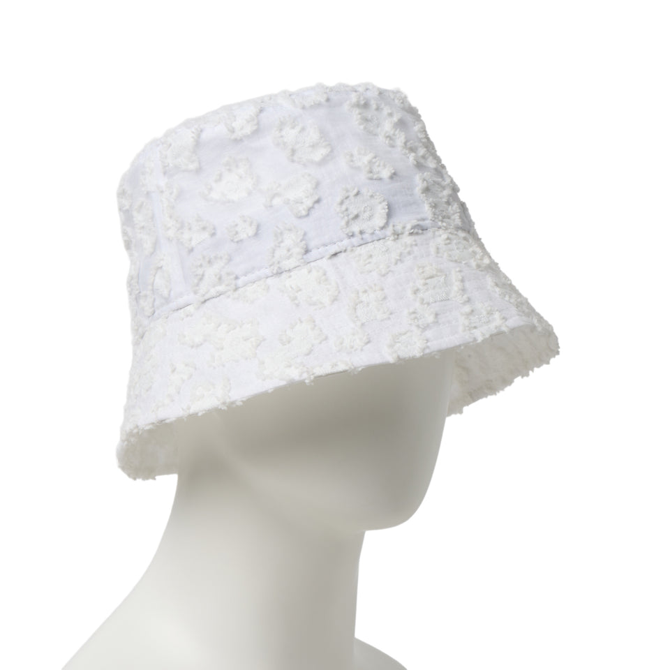 バケット01 Sailor Brim Flower Jacquard  ホワイト | NEW ERA ニューエラ公式オンラインストア