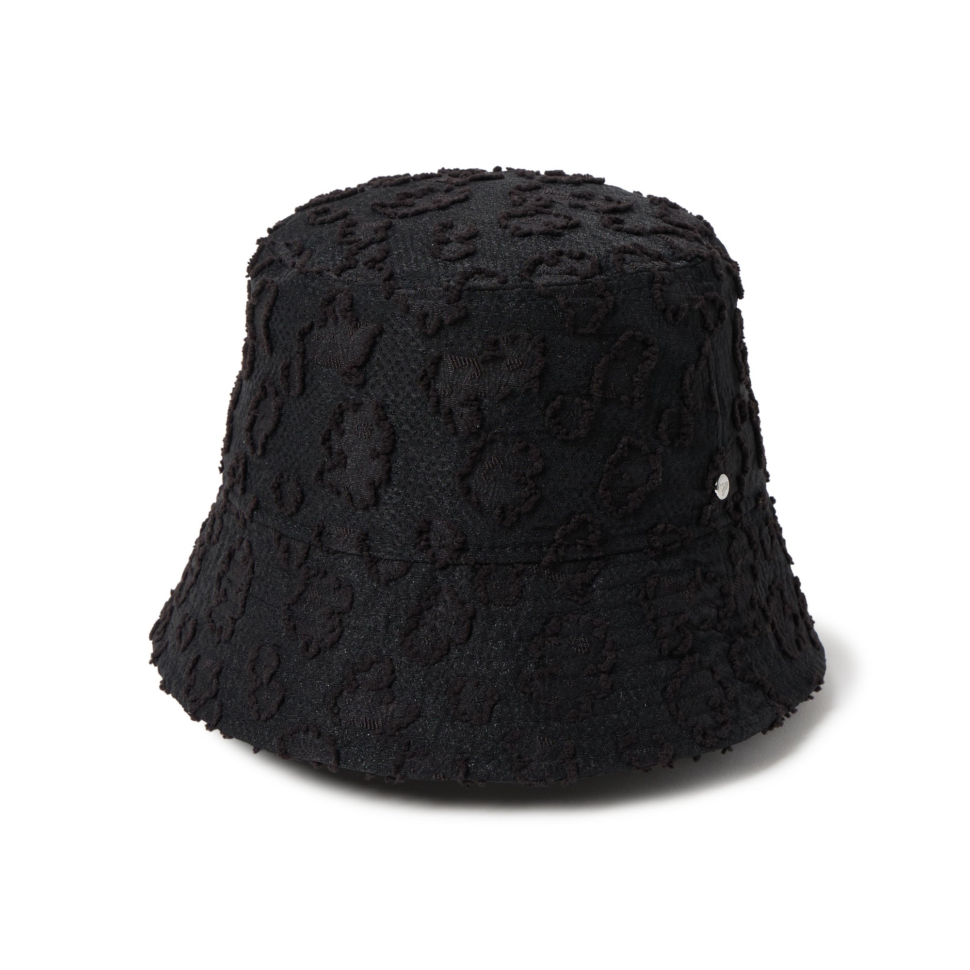 バケット01 セーラーブリム Sailor Brim Flower Jacquard ブラック