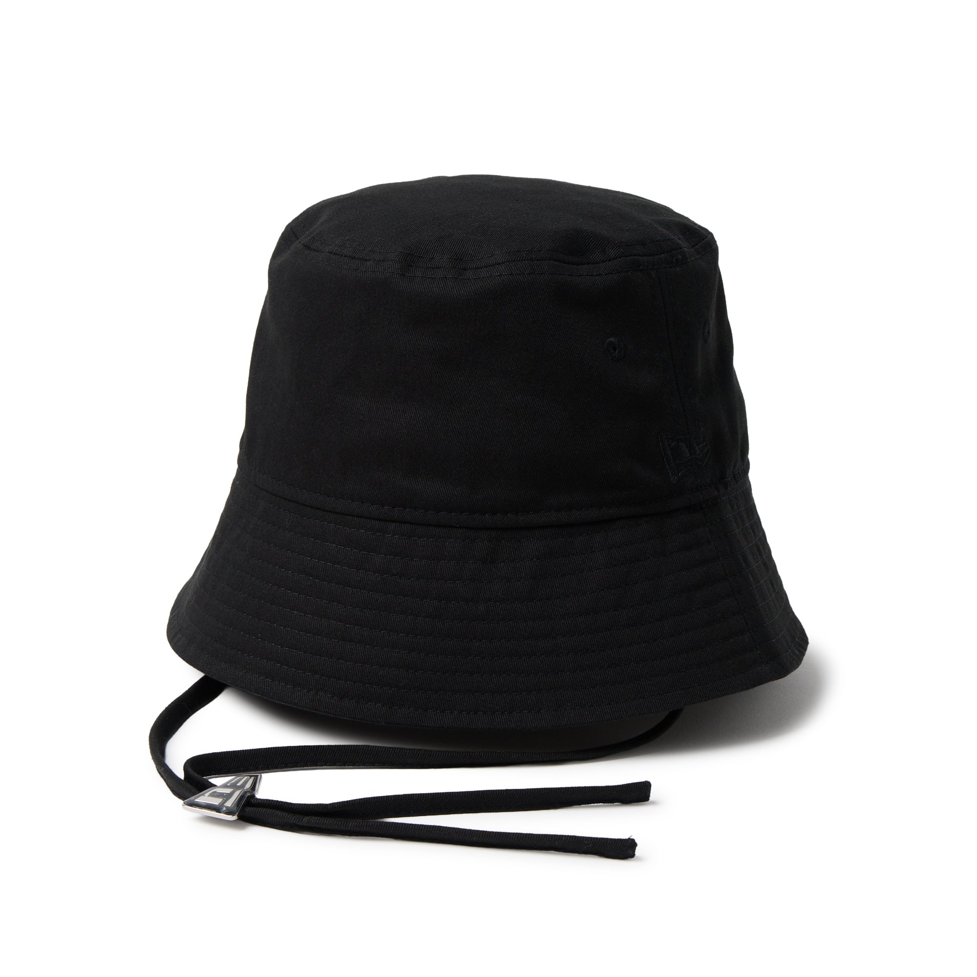 ミュージシャン DISH//x New Era Bucket-01 S ailor Brim バケット01 Sailor Brim Jewelry コードストラップ ブラック
