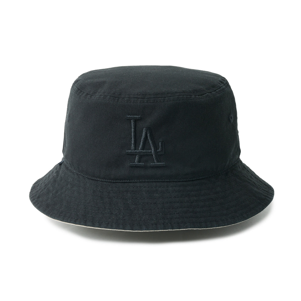 バケット01 MLB Bucket Hat リバーシブル Reversible ロサンゼルス・ドジャース ブラック/ペブル | NEW ERA ニューエラ公式オンラインストア