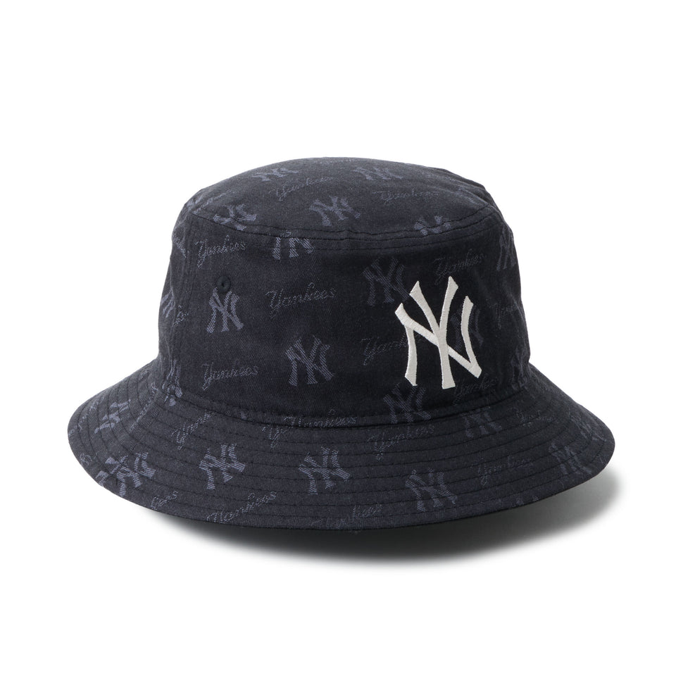バケット01 MLB Jacquard ニューヨーク・ヤンキース ブラック | NEW ERA ニューエラ公式オンラインストア