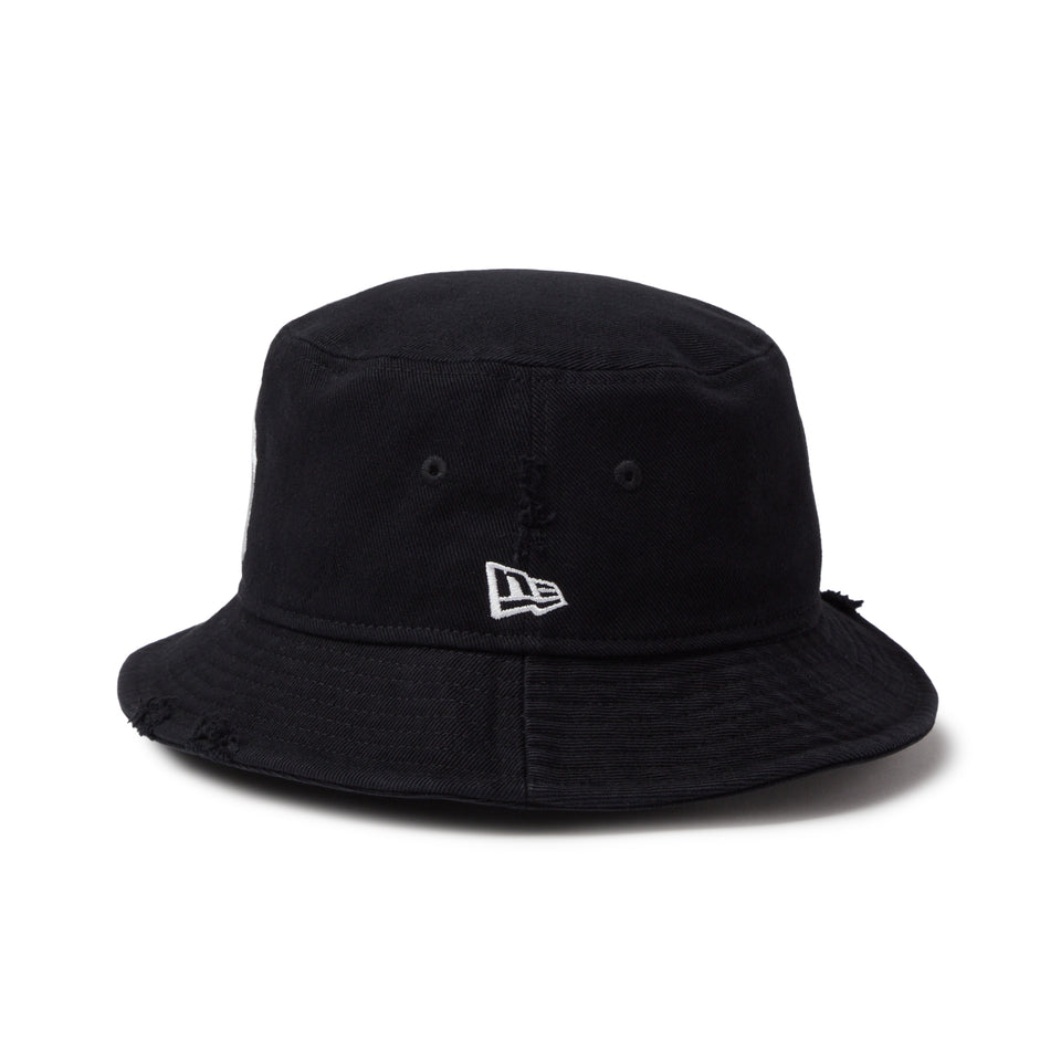 バケット01 MLB Damaged Cap ニューヨーク・ヤンキース ブラック | NEW ERA ニューエラ公式オンラインストア