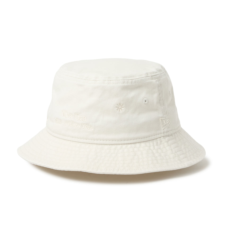 バケット01 Flower Embroidery サンディリネン | NEW ERA ニューエラ公式オンラインストア