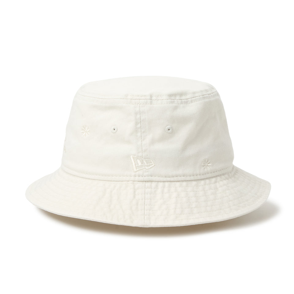 バケット01 Flower Embroidery サンディリネン | NEW ERA ニューエラ公式オンラインストア