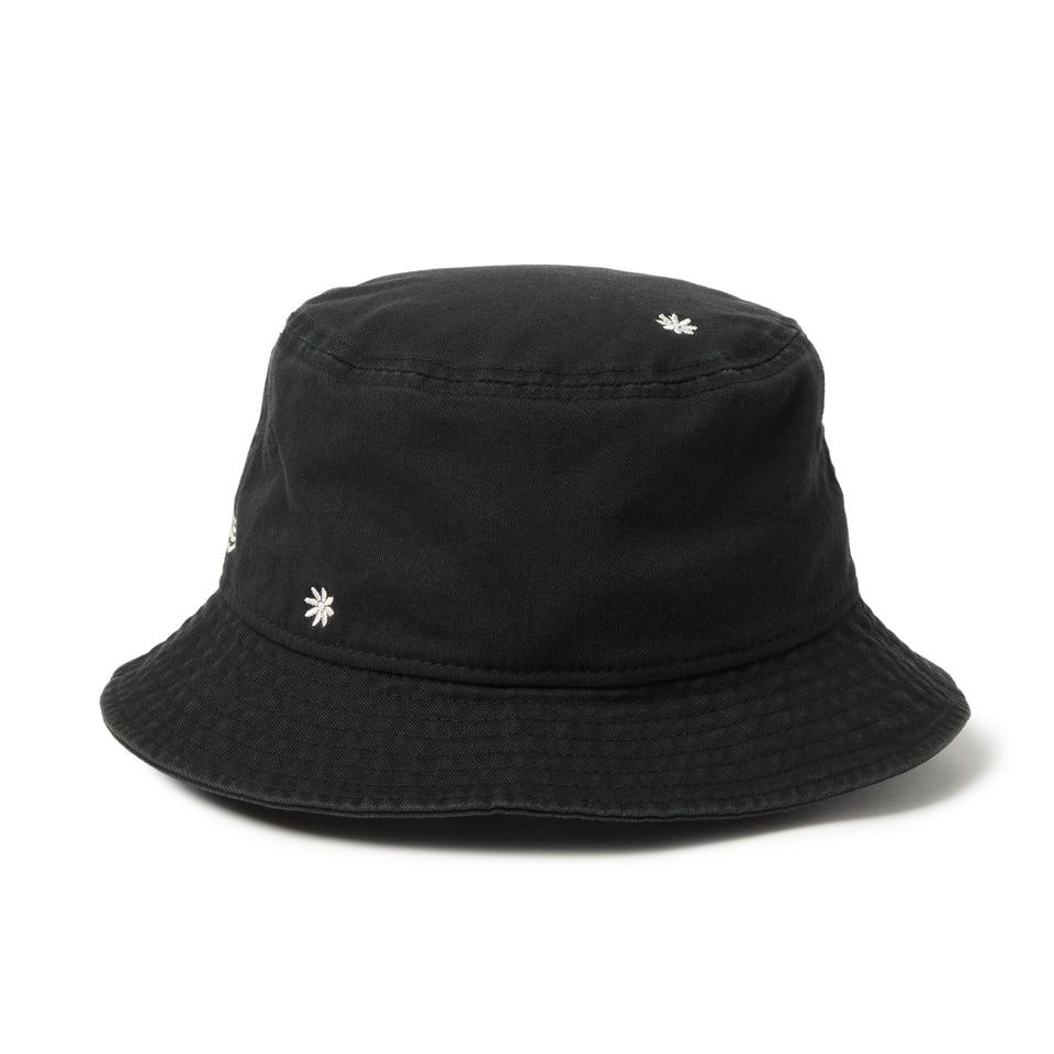 バケット01 Flower Embroidery ブラック | NEW ERA ニューエラ公式オンラインストア