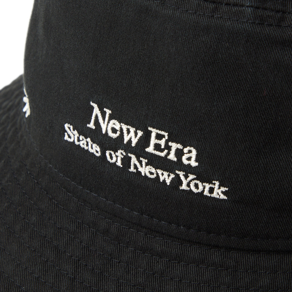 バケット01 Flower Embroidery ブラック | NEW ERA ニューエラ公式オンラインストア