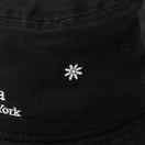 バケット01 Flower Embroidery ブラック | NEW ERA ニューエラ公式オンラインストア