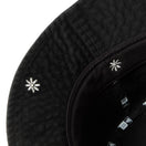 バケット01 Flower Embroidery ブラック | NEW ERA ニューエラ公式オンラインストア