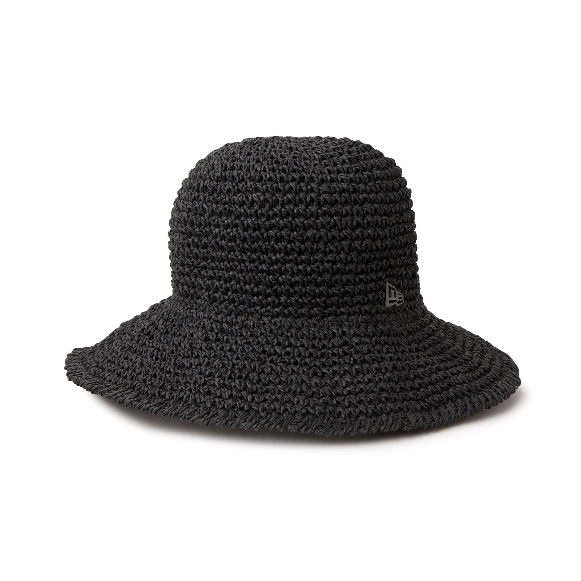 アドベンチャー ワイドブリム Paper Crochet Hat ベーシック ブラック
