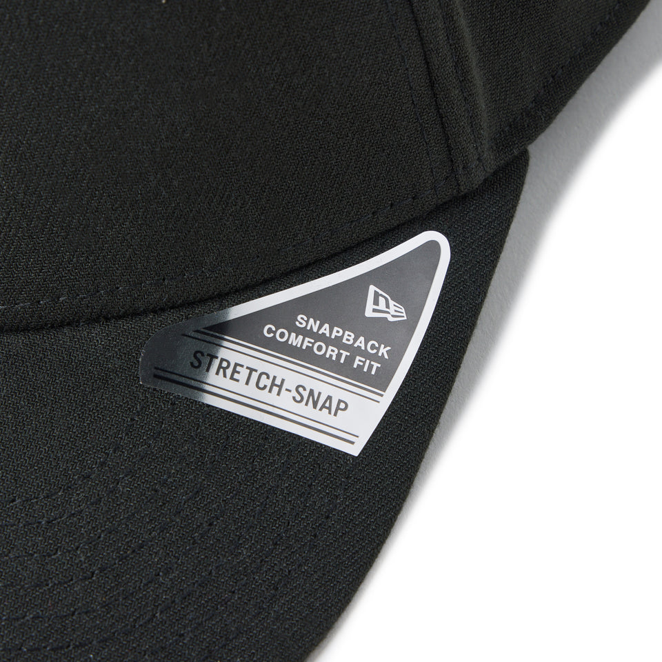 9SEVENTY Stretch Series Big Script Logo ブラック | NEW ERA ニューエラ公式オンラインストア