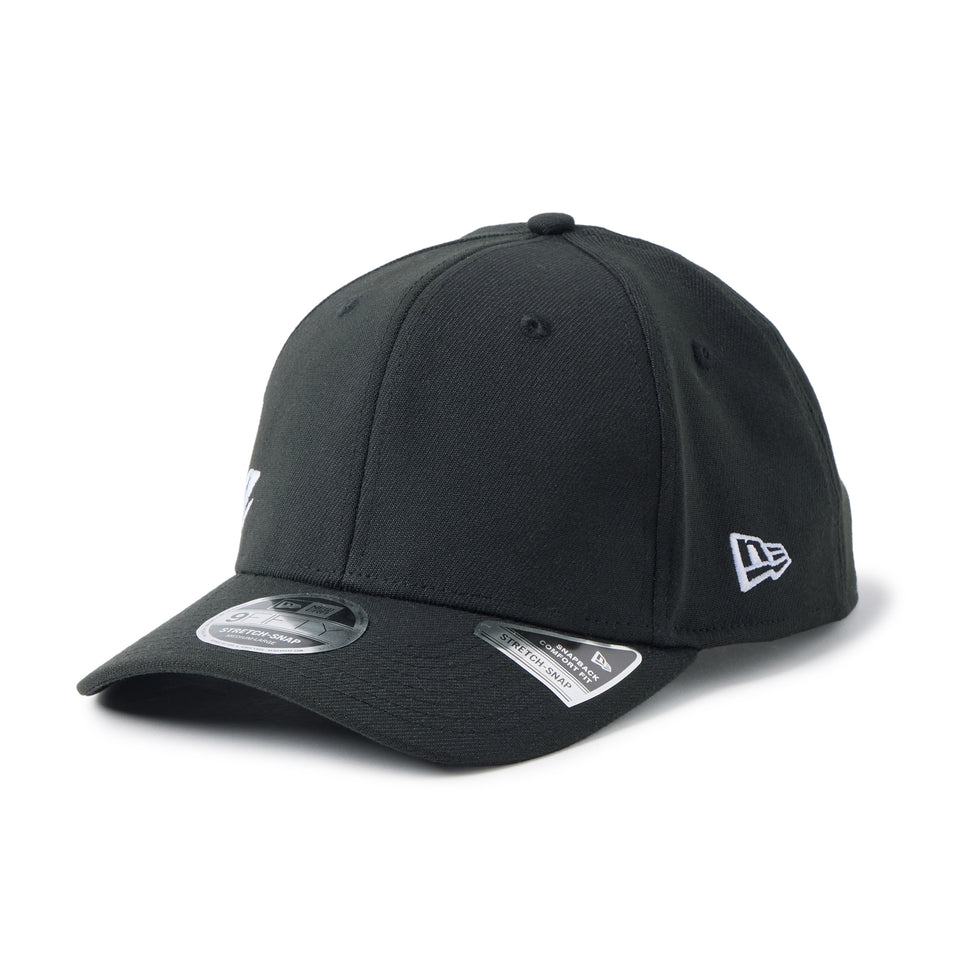 9FIFTY Stretch Series Big Script Logo ブラック | NEW ERA ニューエラ公式オンラインストア