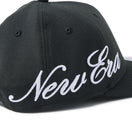 9FIFTY Stretch Series Big Script Logo ブラック | NEW ERA ニューエラ公式オンラインストア